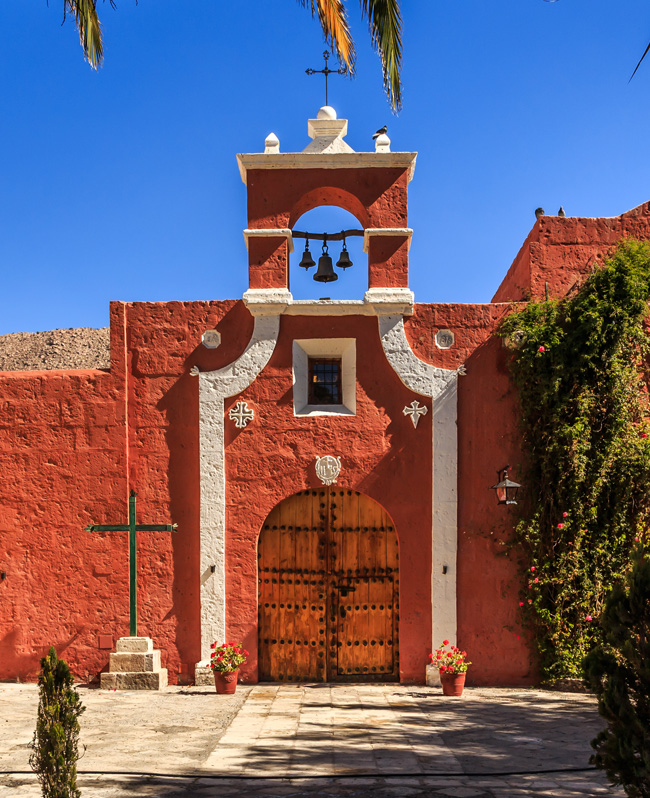 Church in Arequipa Gaze at the stunning colonial treaures of Arequipa's streets