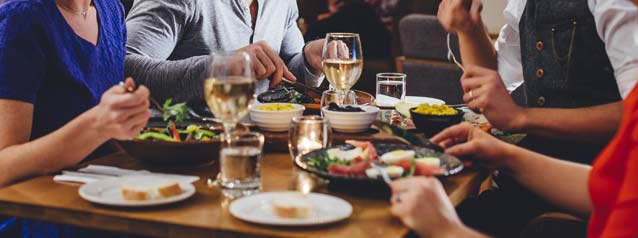 Authentic gourmet dishes Eat gourmet food when travelling on vacation and taste authentic peruvian cuisine