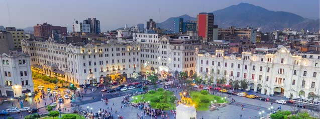 San Martin Square tour guides are there to assist and advice our trip passengers in the most convenient ways of getting around lima