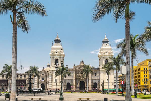 lima's main square plaza de armas is a busy bustling scene with various attractions and activities packed full of culture and history and a place we recommend our holiday tour travllers to experience