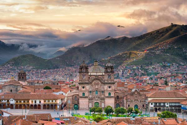 Sunrise in Cusco group travel tours visit cusco as the hub gateway to machu picchu, the amazon jungle and a variety of other destinations