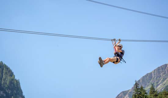 ziplining over the sacred valley is a great activity and a unique way to see the landscape over the peruvian valley