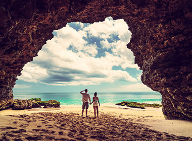 happy couple on honeymoon exploring bali happy couple on honeymoon exploring bali