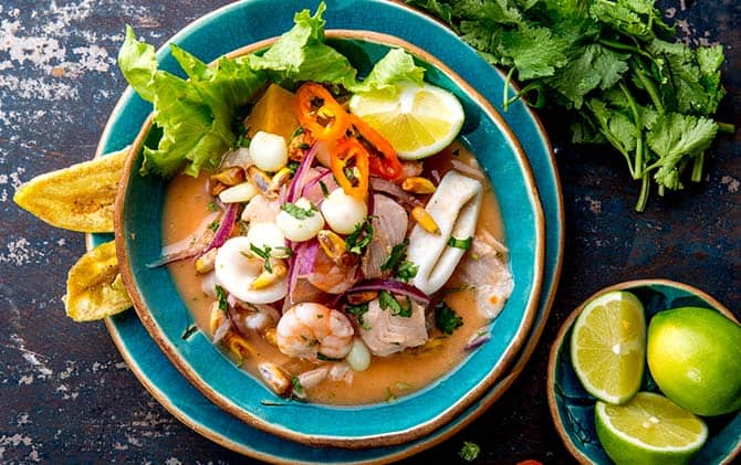Peruvian ceviche is a must for any traveller Peru food and drink in south america, holidays in peru, vacation to peru