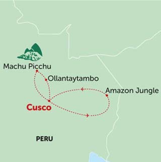 Visit Machu picchu using the train to get to one of the wonders of the wolrd Machu Picchu