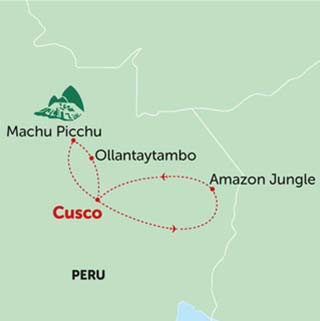 Visit Machu picchu using the train to get to one of the wonders of the wolrd Machu Picchu