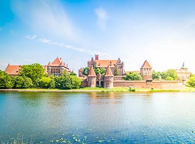 one of the best places to visit in poland is malbork castle