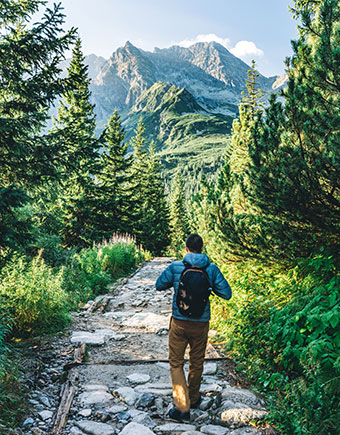 Travel Advice for Poland solo traveller hiking in Poland High Tatras Mountains