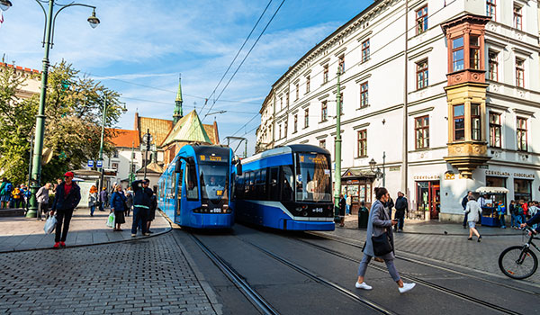 Travelling by tram in Poland travelling by Tram in Poland