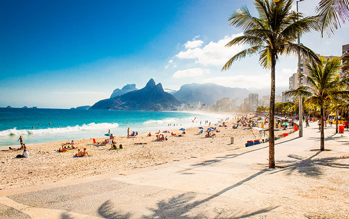 Copacabana Beach in Rio copacabana beach in rio