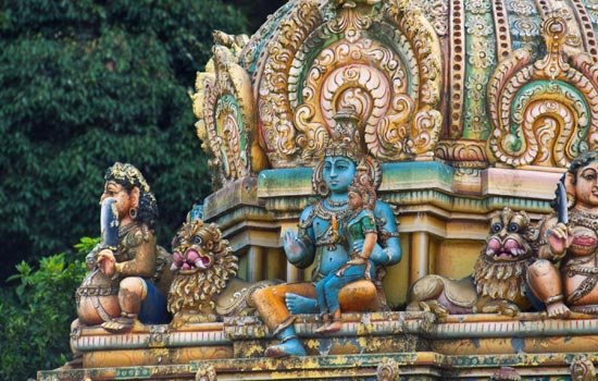 Sri Lankan holiday Maha Shivarathri festival - Tourist photo on holiday of a Hindu Temple in Matale Sri Lankan holiday Maha Shivarathri festival a great time for exploring sri lanka with a Tucan Travel trip tour group