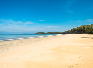 Ao Yai Beach in Thailand Ao Yai Beach on the island of Koh Phayam in Thailand is quieter than other islands