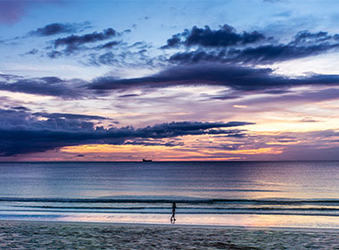 Long Beach in Koh Lanta, Thailand Relax on Long Beach, one of the best places in Thailand for swimming