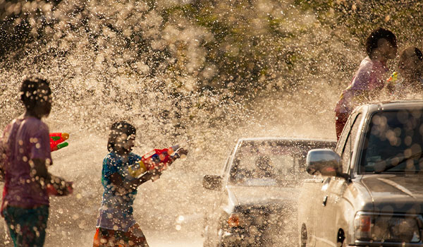 Songkran Water Festival in Thailand Songkran, otherwise known as the Water Festival is a 3 day festival celebrated all over Thailand
