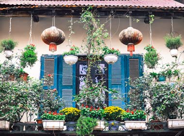 The old houses of Hanoi's Old Quarter
