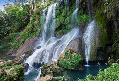 Soroa Waterfall in Cuba
