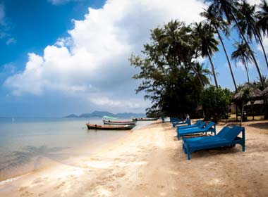 Holiday resort beach town in Kep great for a relaxing day on the sandy beach