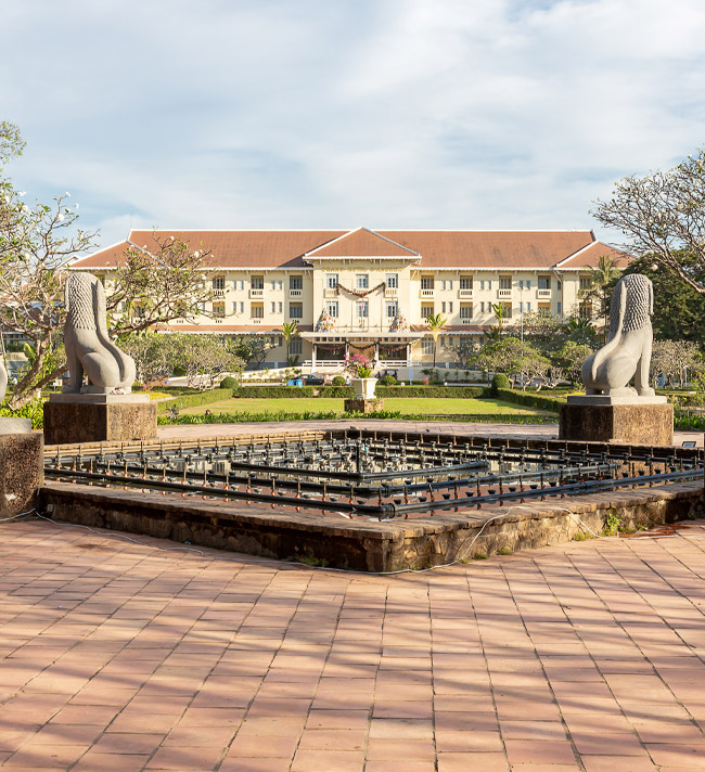 Explore the quaint streets and impressive gardens in Siem Reap's French Quarter