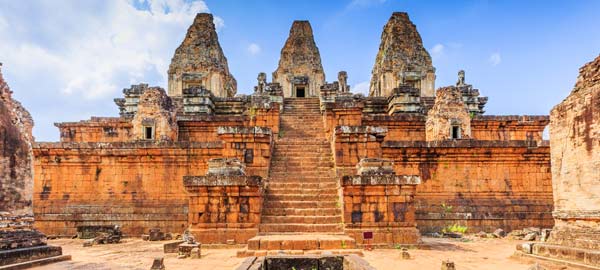 Preah Rup is a temple served as the kings state temple built in 961
