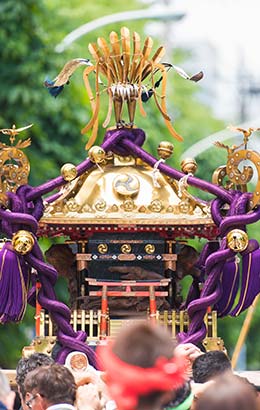 Tenjin Matsuri, Japan parade for tenjin matsuri in japan