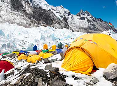 Everest Base camp is on of the best highlights you can visit when travelling nepal