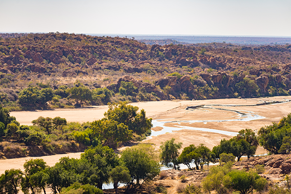 Mapungubwe National Park, South Africa a river crossing in Mapungubwe National Park