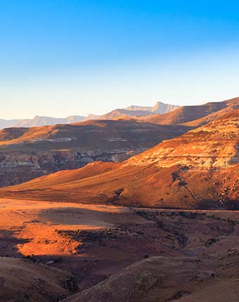 The landscape of South Africa The landscape of South Africa