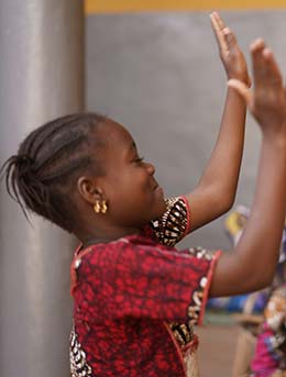 Jikinya Traditional Dance Festival girl in zimbabwe dancing wearing african clothing