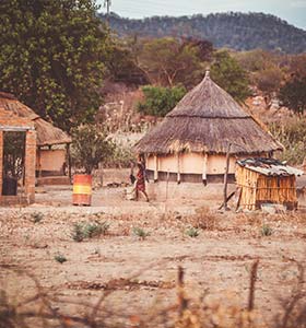 Religion, culture and etiquette in Zimbabwe traditional remote village in zimbabwe