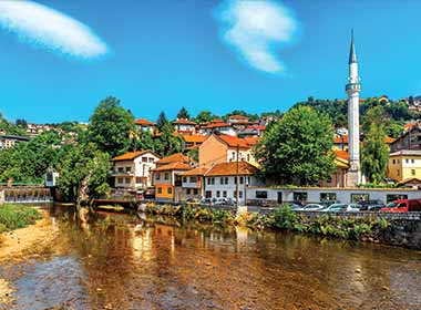 best places to visit in eastern europe os tje historic centre of sarajevo in bosnia and herzegovina