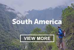 Solo travel trekking the Inca Trail to see Machu Picchu in Peru, South America