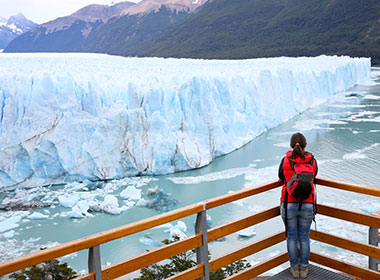 The Perito Moreno Glacier in Los Glaciares National Park Argentina
