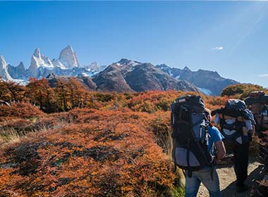 group trekking in Patagonia, trekking torres del paine, hiking in Patagonia, safety in patagonia