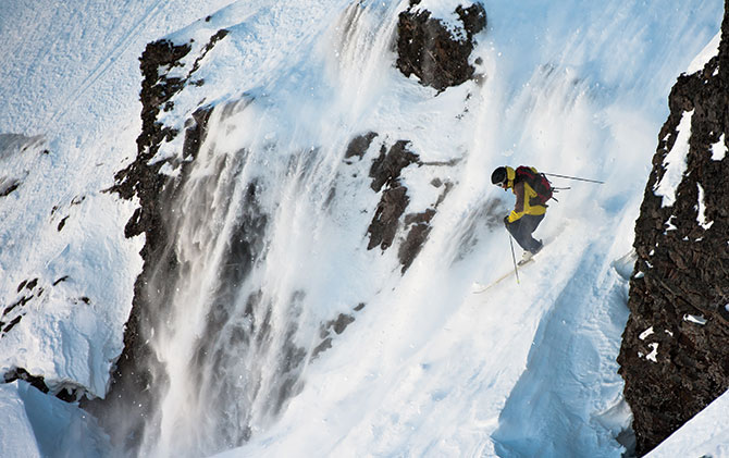 Snowsports in south america, Argentina and chile, patagonia region