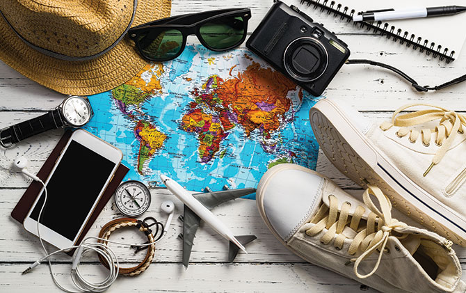 Essential electronics you need when travelling to South America Electronic items every traveller should take, mobile phone, headphones, travel adaptor
