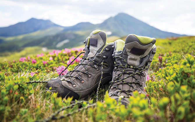 Hiking across the many landscapes and different terrains of South America you will need to pack some comfortable hiking boots Pack your comfortable walking boots for hiking across South America, thermal clothing, walking poles
