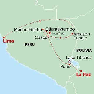 Try the magic of the incas tour and taste the most amazing food whilst on tour in Peru and Bolivia