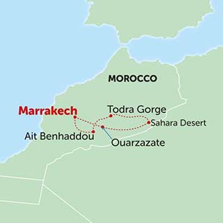 Explore the culture and history of Morocco and amazing food and drink whilst travelling one of northern africa's most amazing countries