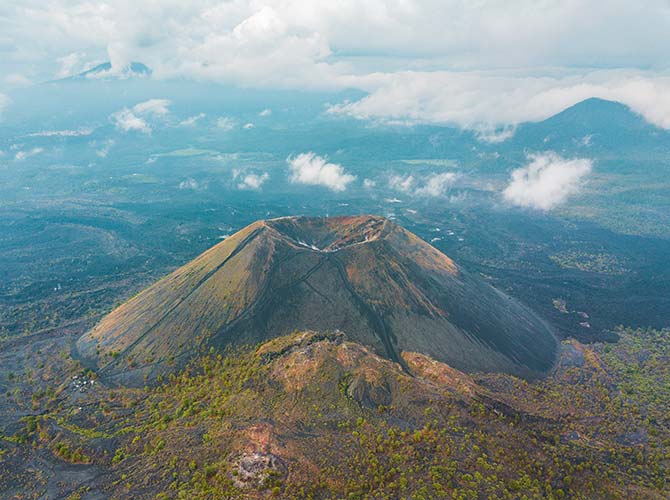 Paricutin Volcano in Mexico, Central America