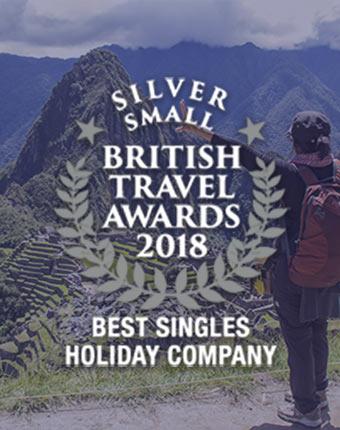 Award-winning Tucan Travel won silver at the British Travel Awards 2018 for singles holidays company