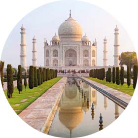 Taj Mahal, Agra, India - Solo tours in Asia Taj Mahal, Agra, India exploring destinations single travellers - Agra, India, asia