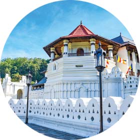 Temple of the Tooth Relic, Kandy, Sri Lanka - singles tours of Asia temple of the tooth relic, destination solo adventure travel - Kandy, Sri Lanka