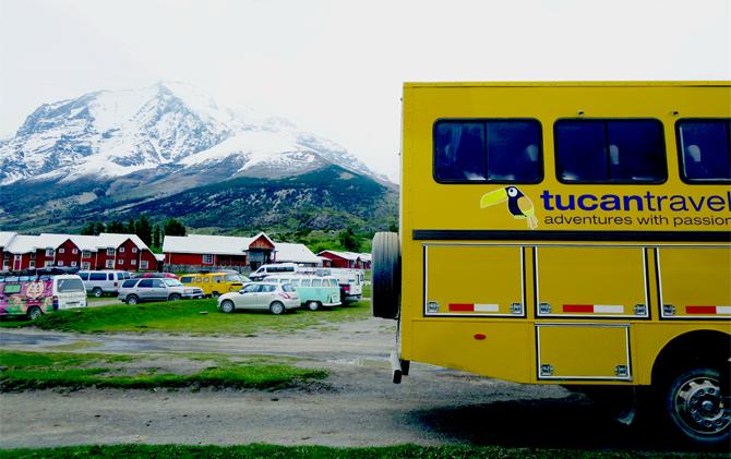 Tucan truck in Patagonia truck patagonia