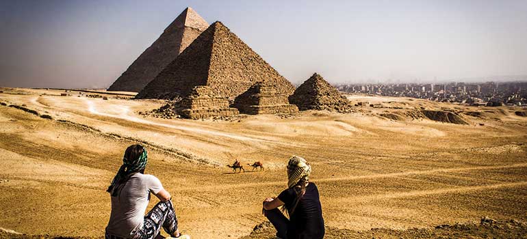 The famous Pyramids in Egypt egypt is one of the best places to travel in november