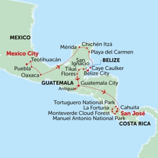 Experience history, culture and nature in abundance on this Central American tour