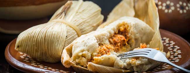 for the real authenttic taste of mexico why not try the typical breakfast dish of tamales whilst on holiday