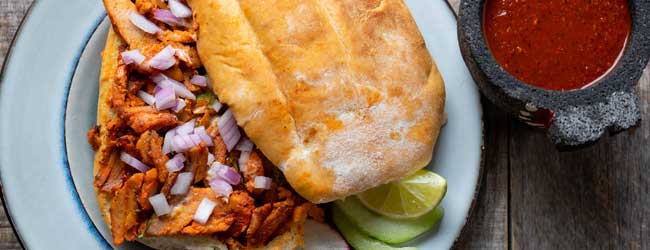 Pork sandwich also known as a torta mexican pork sandwich also known as torta al pastor is an exceptional meal to have around lunch