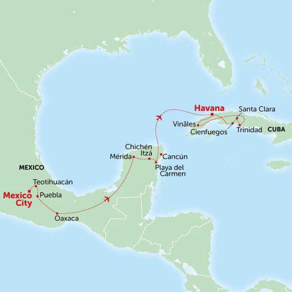 Cuba and central america holiday group tour is an adventuer for the curious tourist looking for culture, sun sea and sandy beaches