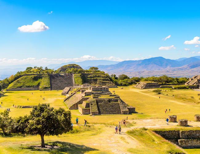 The Monte Alban ruins Delve into the the history of Oaxaca at the ruins of Monte Alban