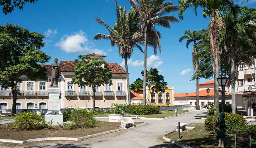 The town of Sao Luis in Brazil The town of Sao Luis in Brazil